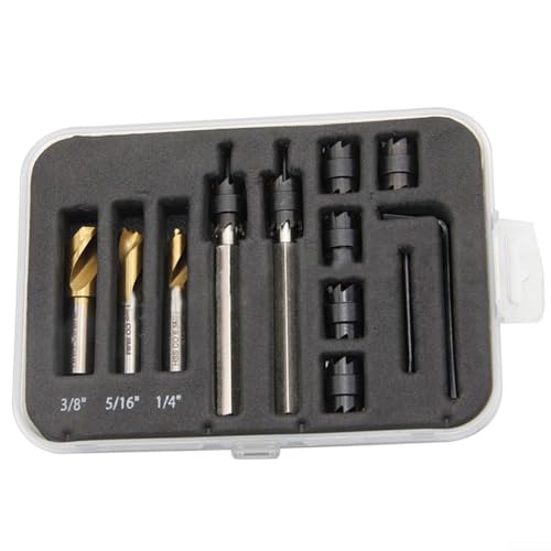 URPIZY 13-teiliger HSS Punktschweißer-Bohrer Set Mit 6.5mm 8Mm 10Mm Größen Senker Metallbohrer Für Stahl Gusseisen Legierungen URPIZY 13-teiliger HSS Punktschweißer-Bohrer Set Mit 6.5mm 8Mm 10Mm Größen Senker Metallbohrer Für Stahl Gusseisen Legierungen von URPIZY