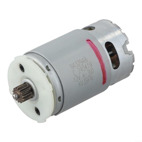 URPIZY 4-Zahn DC Elektromotor Für 10.8V 12V Akkuschrauber DCD700 DCD710 DCD710S2 DCD701 Ersatzmotor Kompatibel Mit N075847 N446251 N432948 N038034 Metallgehäuse URPIZY 4-Zahn DC Elektromotor Für 10.8V 12V Akkuschrauber DCD700 DCD710 DCD710S2 DCD701 Ersatzmotor Kompatibel Mit N075847 N446251 N432948 N038034 Metallgehäuse von URPIZY