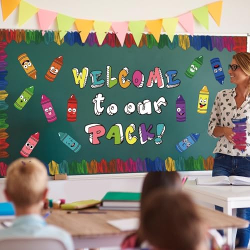 URPIZY 79-teilige Pinnwand-Dekorationen Mit 3D-Buchstaben, Verspielten Buntstiftaufklebern Und Rändern Für Klassenzimmer, Schlafzimmer Und Leseecke URPIZY 79-teilige Pinnwand-Dekorationen Mit 3D-Buchstaben, Verspielten Buntstiftaufklebern Und Rändern Für Klassenzimmer, Schlafzimmer Und Leseecke von URPIZY