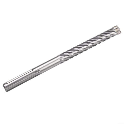 URPIZY Für SDS-MAX Bohrhammer Betonbohrer 18-25 Mm, 280 Mm Länge, Für Stein Ziegel Zement, Luftkanal Design, Rutschfester Griff, W-förmige Spiralnut, 6-Kanten-Schneidkopf(22x280mm) von URPIZY