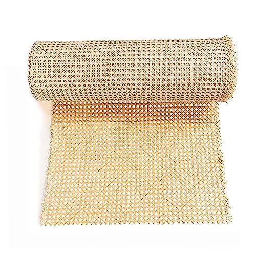 URPIZY Rattan-Gurtband, natürliches Rattan-Gurtband für Caning-Projekte, gewebtes offenes Netzgewebe für Möbel, Stühle, Schränke, Decken – 50 cm x 1,5 m von URPIZY