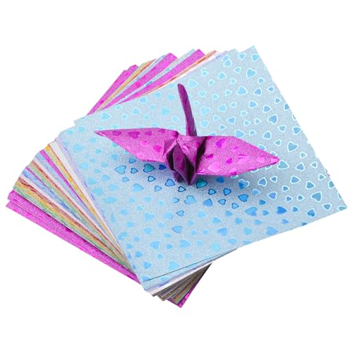 URROMA Meteor Origami-Papier, Glitzer-Origami-Papier, 60 St點k, quadratisch, faltbar, Origami-Papier, buntes Hand-Origami-Papier f黵 Bastelarbeiten, Kunstzubeh鰎, 14,2 cm URROMA Meteor Origami-Papier, Glitzer-Origami-Papier, 60 St點k, quadratisch, faltbar, Origami-Papier, buntes Hand-Origami-Papier f黵 Bastelarbeiten, Kunstzubeh鰎, 14,2 cm von URROMA