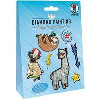 URSUS® Diamond Painting Sticker-Set Animal friends mehrfarbig von URSUS®