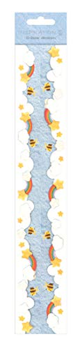 Ursus 56430005 - 3D-Sticker Bordüren, mit sich wiederholenden Elementen, aus hochwertigen Materialien, selbstklebend, zum Verzieren von Grußkarten, Scrapbooking und für andere Bastelarbeiten von Ursus