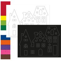 Fensterbilder "Häuser" von URSUS