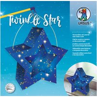 Laternen-Bastelset "Twinkle Star" - Sternenhimmel von Blau