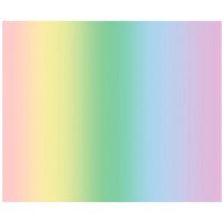 Motiv-Fotokarton "Regenbogen Pastell" von Multi