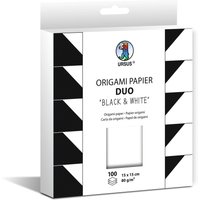 Origami Papier "Duo" - Black & White von URSUS