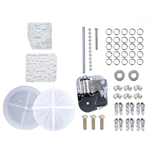 URTERYSER Karussellformen, Epoxidharz-Karussellform, 3D-Karussell-Pferd-Silikonformen, Spieluhr-Form-Kits URTERYSER Karussellformen, Epoxidharz-Karussellform, 3D-Karussell-Pferd-Silikonformen, Spieluhr-Form-Kits von URTERYSER
