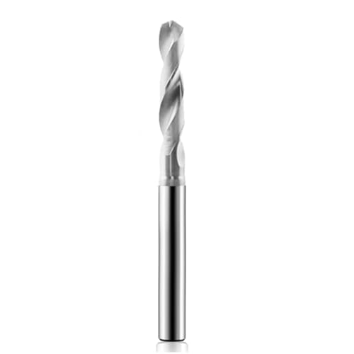 5,46–6,18 mm Vollhartmetallbohrer, unbeschichtet, Aluminium-Lochbohren, 3 x D-Schneiden, externe Kühlung, CNC-Werkzeug (4,8 x D6 x 28 x 66/BF2055) von URTYP