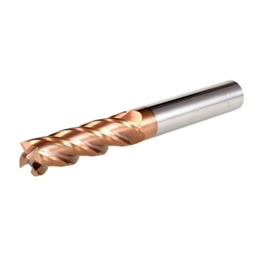Hrc58 Hartmetall-Schaftfräser, 4 Nuten, Metall, Stahl, Wolfram, Fräser, Legierungsbeschichtung, Schneidwerkzeug, CNC-Bearbeitung, 1 2 3 4 5 6 7 8 9–20 mm (20 x 45 x 20 x 100) von URTYP