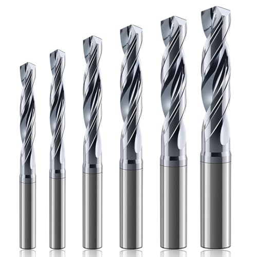 Vollhartmetallbohrer für Edelstahl 3xd Außenkühlung Durchmesser 1mm-20mm CNC-Bearbeitungslochwerkzeug (15x16x65x115/BK-SUS) von URTYP
