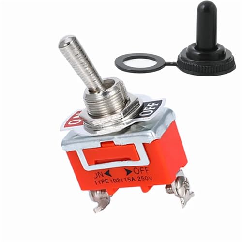 sourcing map 5Stk. 15A 250V SPST 2 Klemmen EIN AUS Kippschalter sourcing map 5Stk. 15A 250V SPST 2 Klemmen EIN AUS Kippschalter von URUJAMOY