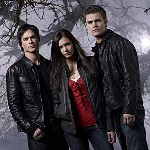 USCMN 5D Diy Full Square Diamond Painting The Vampire Diaries 3D Stickerei Kreuzstich Mosaik Dekoration Kunst-45x45cm von USCMN