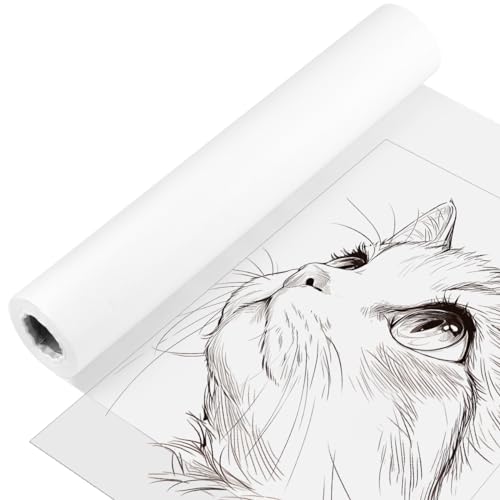 USENG 50mx30cm Transparentpapier Rolle,25g/m² Skizzenpapier Schnittmusterpapier Rolle für Malen Kopieren Basteln,Transparent Papier Rolle Architektenpapier Bastelpapier Pergamentpapier Zeichenpapier USENG 50mx30cm Transparentpapier Rolle,25g/m² Skizzenpapier Schnittmusterpapier Rolle für Malen Kopieren Basteln,Transparent Papier Rolle Architektenpapier Bastelpapier Pergamentpapier Zeichenpapier von USENG
