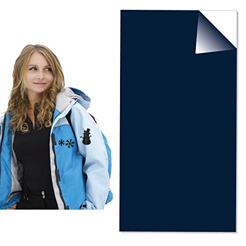 USIT, 1 Stück Nylon Reparatur Flicken Selbstklebender Patch, 8x18 cm, Deckt Risse an Aasserdichten Stoffen ab, Dunkelblau von USIT