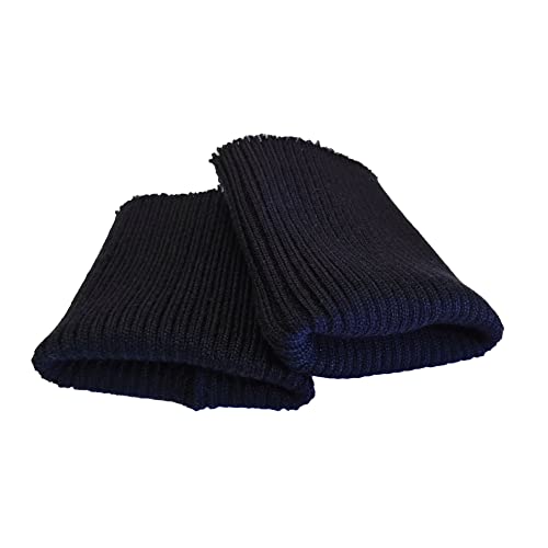 USIT, 2 Stück Ärmelbündchen für Schneiderbedarf aus Dickem Stoff, 8x9 cm, Ideal zum Reparieren von Jacken und Bombern, Dunkelblau USIT, 2 Stück Ärmelbündchen für Schneiderbedarf aus Dickem Stoff, 8x9 cm, Ideal zum Reparieren von Jacken und Bombern, Dunkelblau von USIT
