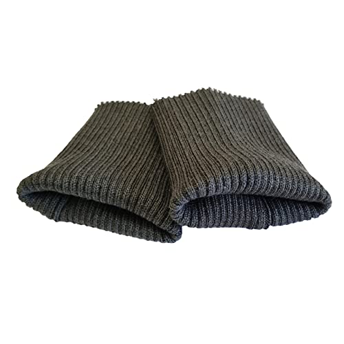 USIT, 2 Stück Ärmelbündchen für Schneiderbedarf aus Dickem Stoff, 8x9 cm, Ideal zum Reparieren von Jacken und Bombern, Dunkelgrau USIT, 2 Stück Ärmelbündchen für Schneiderbedarf aus Dickem Stoff, 8x9 cm, Ideal zum Reparieren von Jacken und Bombern, Dunkelgrau von USIT