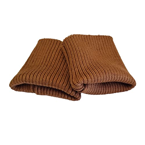 USIT, 2 Stück Ärmelbündchen für Schneiderbedarf aus Dickem Stoff, 8x9 cm, Ideal zum Reparieren von Jacken und Bombern, Kamel USIT, 2 Stück Ärmelbündchen für Schneiderbedarf aus Dickem Stoff, 8x9 cm, Ideal zum Reparieren von Jacken und Bombern, Kamel von USIT