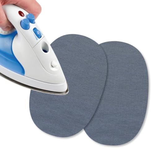 USIT, 2 Stück Mini-Flicken zum Aufbügeln aus Jerseystoff, 13x9 cm, Ideal zur Reparatur von Trainingsanzügen, Hemden und Sporthosen, Avion USIT, 2 Stück Mini-Flicken zum Aufbügeln aus Jerseystoff, 13x9 cm, Ideal zur Reparatur von Trainingsanzügen, Hemden und Sporthosen, Avion von USIT