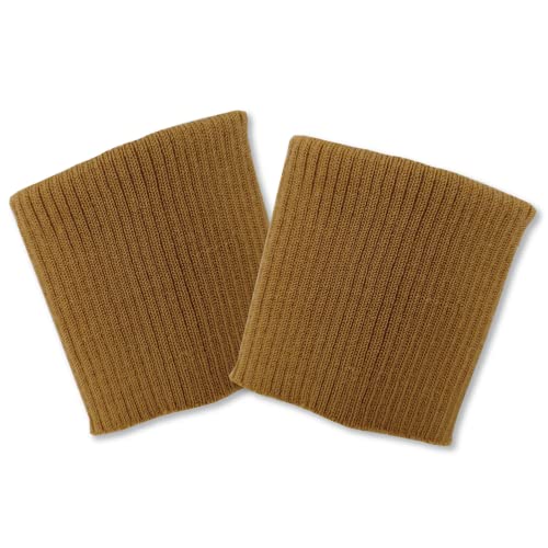 USIT, Strickbündchen mit Woll-Finish, 7,6 x 8,9 cm, ideal für die Reparatur von Jacken, 1 Paar, Beige von USIT