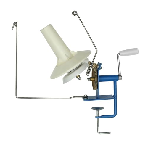 USKI Wickelmaschine Großer Metallgarn-Schnurball-Wollwickler, handbetriebene Haushaltswickelmaschine for Haushalts-DIY-Nähzubehör von USKI