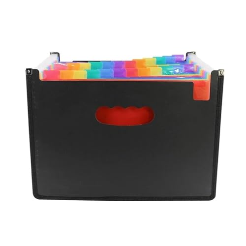 USOHJZ Akkordeonordner Organize Tragbare Büro Orgel Tasche Versenkbare Ordner A4 Lagerung Mini Datei Organizer Student Test Papier Rack von USOHJZ
