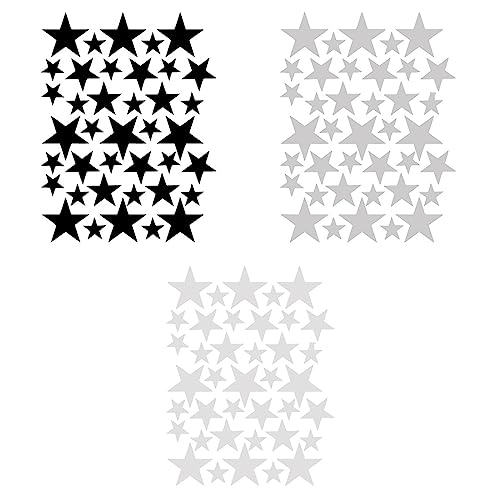 USTNIR Wandsticker Kinderzimmer - Lustige Sterne für Jungen und Mädchen - Leicht anzubringen und rückstandslos entfernbar - Verschönern Sie das Zimmer Ihres Kindes mit diesen süßen Aufklebern USTNIR Wandsticker Kinderzimmer - Lustige Sterne für Jungen und Mädchen - Leicht anzubringen und rückstandslos entfernbar - Verschönern Sie das Zimmer Ihres Kindes mit diesen süßen Aufklebern von USTNIR
