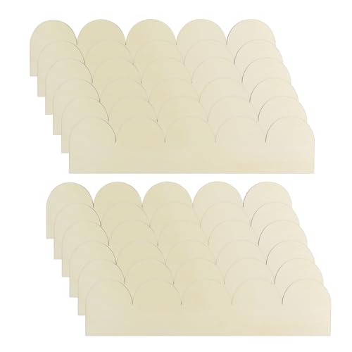 UTALIND 12 Stück unlackierte dekorative Tür-Holzleisten für Zuhause, Möbel, Fenster, Spiegel, Wandschrank, Regal, Malerei, Dekor (40,6 x 8,9 cm) von UTALIND