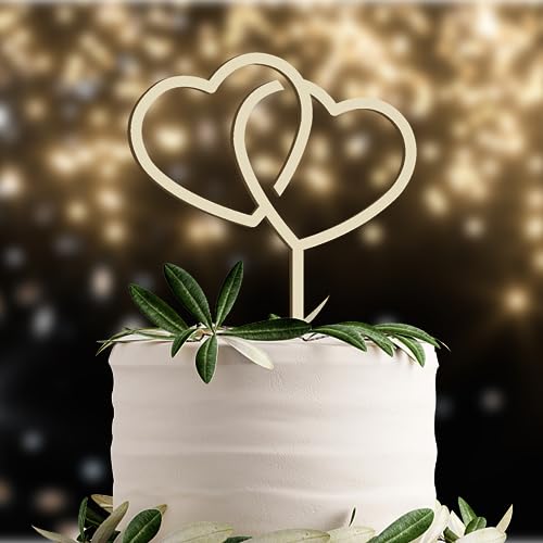 Cake Topper Herz aus Holz,Kuchendekoration Cake Topper Herz aus Holz,Kuchendekoration von UTEFIF