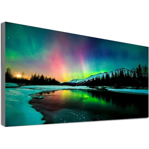UTELKA Diamond Painting Groß Aurora(40x70cm)-5D Diamond Painting Erwachsene ,DIY Aurora Diamant Painting Bilder für Geschenk Zuhause Wanddekoration von UTELKA