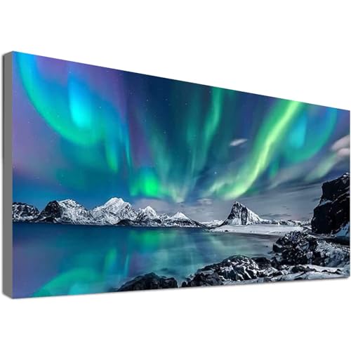 UTELKA Diamond Painting Groß Aurora(40x70cm)-DIY Diamond Painting Bilder Erwachsene Groß Aurora,5D Aurora Diamant Painting Bilder Groß Set für Home Wand Dekor von UTELKA