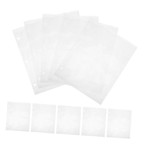 10Stücke Transparente Nachfüllseiten für Sammelkarten Schutztaschen für Sportkarten Flexible Innenseiten für Baseball Kartenordner Anzeige Leicht Austauschbar 10Stücke Transparente Nachfüllseiten für Sammelkarten Schutztaschen für Sportkarten Flexible Innenseiten für Baseball Kartenordner Anzeige Leicht Austauschbar von UTHCLO
