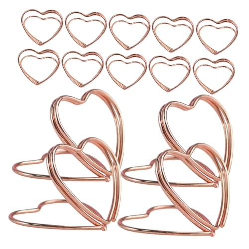 25Stücke Herzförmige Fotokartenhalter aus Metall für Hochzeiten Partys und Büro Tischkartenhalter Memo Clip für Fotos und Karten für Besondere Anlässe und Dekoration 25Stücke Herzförmige Fotokartenhalter aus Metall für Hochzeiten Partys und Büro Tischkartenhalter Memo Clip für Fotos und Karten für Besondere Anlässe und Dekoration von UTHCLO