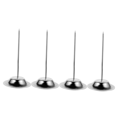4Stücke Notizhalter Spike Rechnungs und Quittungshalter für Büro Restaurant und Robustes Design für Einfache Organisation und Verwaltung von UTHCLO