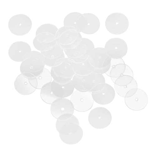 50Stücke Transparente Ohrring Pads Kunststoff Schmerz Scheiben für Schlaffe für Ohrringe und Andere Schmuckstücke Komfortable DIY Zubehörteile von UTHCLO