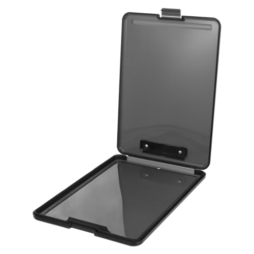Klemmbrett mit Robustes Klemmbrett mit Stauraum für Büro und Schule Praktische Zwischenablageordner mit Niedrigem Clip Transparent Langlebig Klemmbrett mit Robustes Klemmbrett mit Stauraum für Büro und Schule Praktische Zwischenablageordner mit Niedrigem Clip Transparent Langlebig von UTHCLO