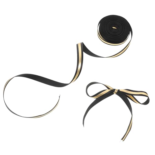 UTHCLO 1 Rolle Abschlussfeier Verpackungsband Drahtband Glückwunsch Kuchenband Dekorationen Sackleinen Verpackungsband Glückwunsch Gold Satinband Blumensträuße Bänder Quasten UTHCLO 1 Rolle Abschlussfeier Verpackungsband Drahtband Glückwunsch Kuchenband Dekorationen Sackleinen Verpackungsband Glückwunsch Gold Satinband Blumensträuße Bänder Quasten von UTHCLO