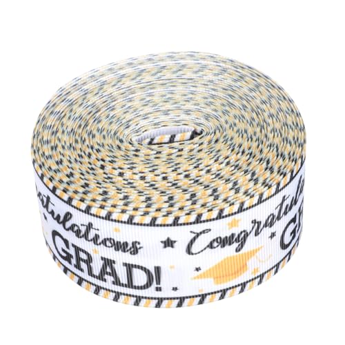 UTHCLO 1 Rolle Dekoband Dekorationspaket Abschlussfeier Geschenkverpackungsband Zartes Geschenkpapier Geschenkband Tortenetui Verpackungsband Buntes Polyester von UTHCLO