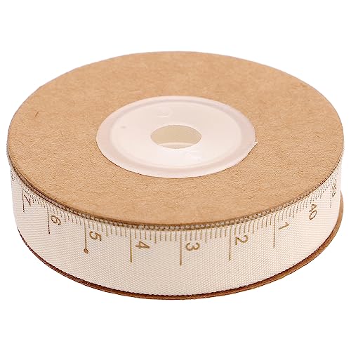 UTHCLO 1 Rolle Dekoratives Baumwollband mit Maßstab Geschenkband für Kreative Verpackungen und DIY Projekte Langlebig Leicht und Vielseitig Einsetzbar UTHCLO 1 Rolle Dekoratives Baumwollband mit Maßstab Geschenkband für Kreative Verpackungen und DIY Projekte Langlebig Leicht und Vielseitig Einsetzbar von UTHCLO