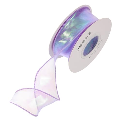 UTHCLO 1 Rolle Fischschwanz-Mullband seidenband ribbon Veilchenband haar clips spangen Sackleinenband Geld Multifunktions-Bastelband Festival-Handwerksband Schleife Violet UTHCLO 1 Rolle Fischschwanz-Mullband seidenband ribbon Veilchenband haar clips spangen Sackleinenband Geld Multifunktions-Bastelband Festival-Handwerksband Schleife Violet von UTHCLO
