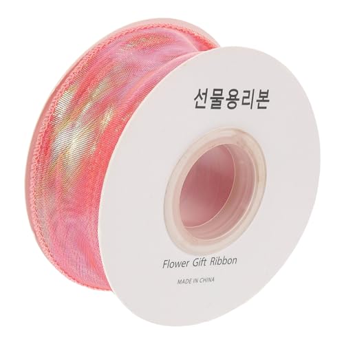 UTHCLO 1 Rolle Geschenkband Weihnachtsband Geschenkpapier Dickes Band Verpackung Und Band Gekräuselt Transparent Metallisches Kräuselband Glitzerband Bausatz Bänder Für Handwerk Schleife von UTHCLO