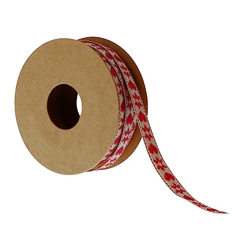 UTHCLO 1 Rolle Schleife seidenband ribbon lichtband hochzeitsringe Geschenkidee Dekorativ Dekorationen einladen schmücken Gänseblümchen DIY band Mehrzweck-DIY-Gurt geripptes Band von UTHCLO