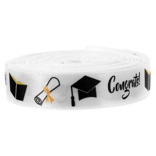UTHCLO 1 Rolle Verpackungsband Für Die Abschlusssaison Gekräuseltes Kräuselband Dekoration Feiertagsband Satinband Party Verlobung Strasssteine Haarschleifenband UTHCLO 1 Rolle Verpackungsband Für Die Abschlusssaison Gekräuseltes Kräuselband Dekoration Feiertagsband Satinband Party Verlobung Strasssteine Haarschleifenband von UTHCLO