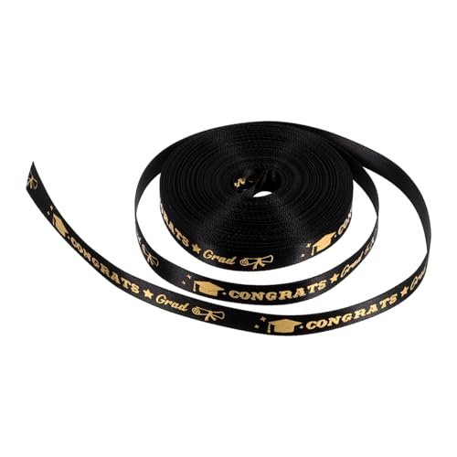 UTHCLO 1 Rolle verpackung Band Bänder zum Basteln Seidenband Wickelband Sackleinenband Schwarzes Band breit ribbon bandfeile dekobänder Abschlussband zarte Bänder Polyester Black UTHCLO 1 Rolle verpackung Band Bänder zum Basteln Seidenband Wickelband Sackleinenband Schwarzes Band breit ribbon bandfeile dekobänder Abschlussband zarte Bänder Polyester Black von UTHCLO