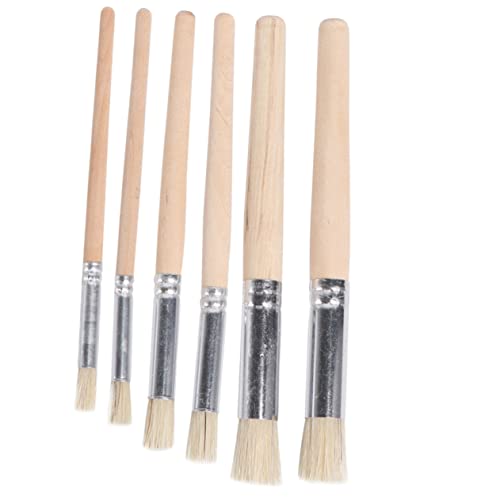 UTHCLO 1 Satz 6 Stück Ölpinsel TIPP Kunstpinsel Malerei Bausatz Waschbar Prang Terpentin-ölgemälde Künstler Malpinsel Pinsel Stifte Pinselkünstler Pinsel Für Handwerk Bastelpinsel Bambus UTHCLO 1 Satz 6 Stück Ölpinsel TIPP Kunstpinsel Malerei Bausatz Waschbar Prang Terpentin-ölgemälde Künstler Malpinsel Pinsel Stifte Pinselkünstler Pinsel Für Handwerk Bastelpinsel Bambus von UTHCLO