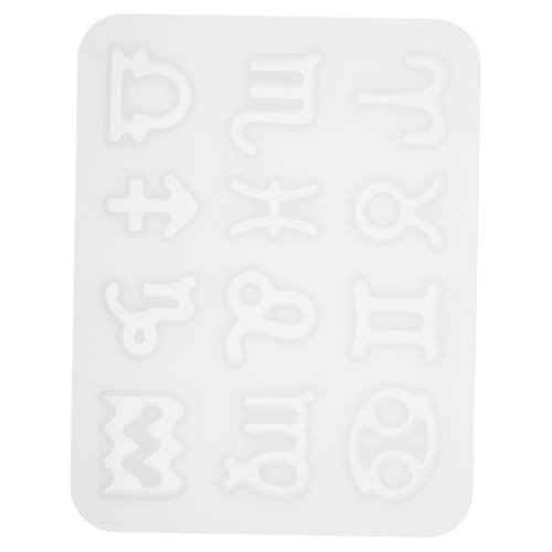 UTHCLO 1 Satz DIY Silikon Pendant Mold für Schmuckherstellung Gießformen für Anhänger Schlüsselanhänger und Mehr Flexibel Transparent und Leicht zu Reinigen von UTHCLO