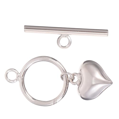 UTHCLO 1 Satz Handgelenkverschluss Ot Karabiner DIY Armbandverbindungen für Schmuckherstellung Silberbeschichtete Schmuckzubehörteile für Kreative Projekte UTHCLO 1 Satz Handgelenkverschluss Ot Karabiner DIY Armbandverbindungen für Schmuckherstellung Silberbeschichtete Schmuckzubehörteile für Kreative Projekte von UTHCLO