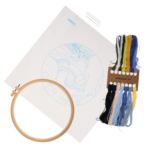 UTHCLO 1 Satz Stickanzug Stickerei-kits Sticksets Für Anfänger Kreuzstichpackungen Anfänger-stickset Für Erwachsene Stickset Für Anfänger Und Erwachsene Kreuzstich-set Blue Plastik UTHCLO 1 Satz Stickanzug Stickerei-kits Sticksets Für Anfänger Kreuzstichpackungen Anfänger-stickset Für Erwachsene Stickset Für Anfänger Und Erwachsene Kreuzstich-set Blue Plastik von UTHCLO