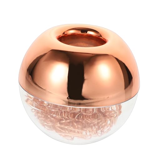 UTHCLO 1 Schachtel Büroklammern im Roségold Multifunktionale und Dekorative Papierklammern für DIY Fotos Notizen Bürobedarf Praktische Aufbewahrungsschachtel UTHCLO 1 Schachtel Büroklammern im Roségold Multifunktionale und Dekorative Papierklammern für DIY Fotos Notizen Bürobedarf Praktische Aufbewahrungsschachtel von UTHCLO